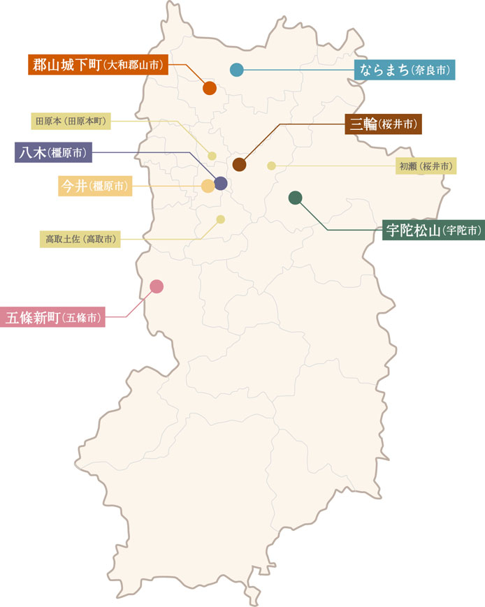 奈良県地図